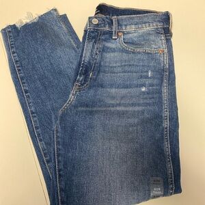 GAP High Rise Cigarette Jeans, Size 8/29R